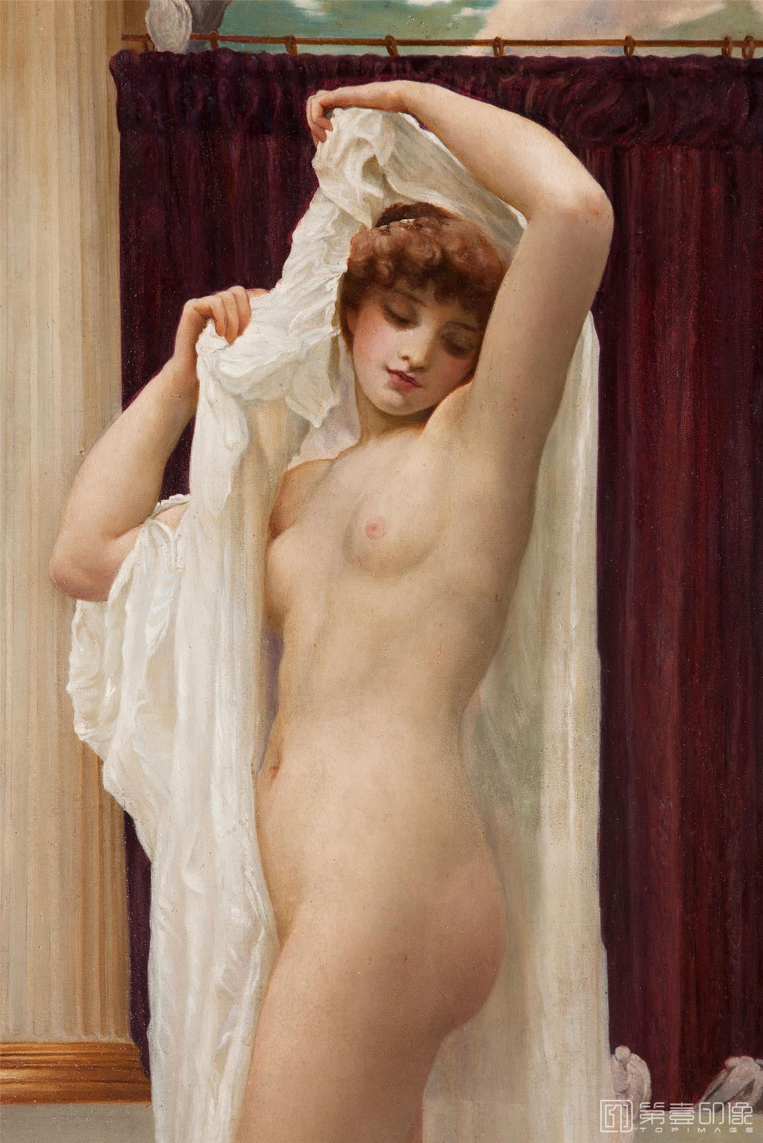 油画-佛雷德里克.莱顿 Frederic Leighton作品集-55